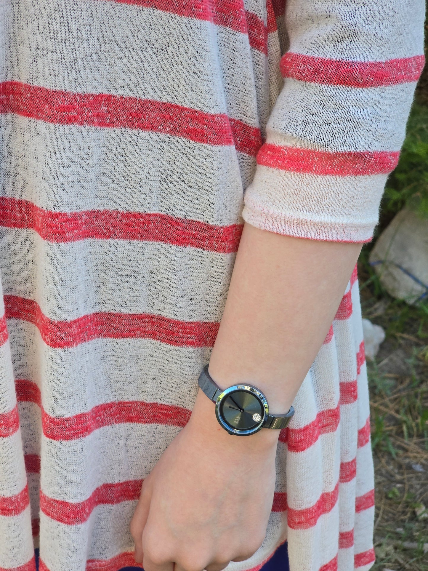 Vintage Red Striped Tunic