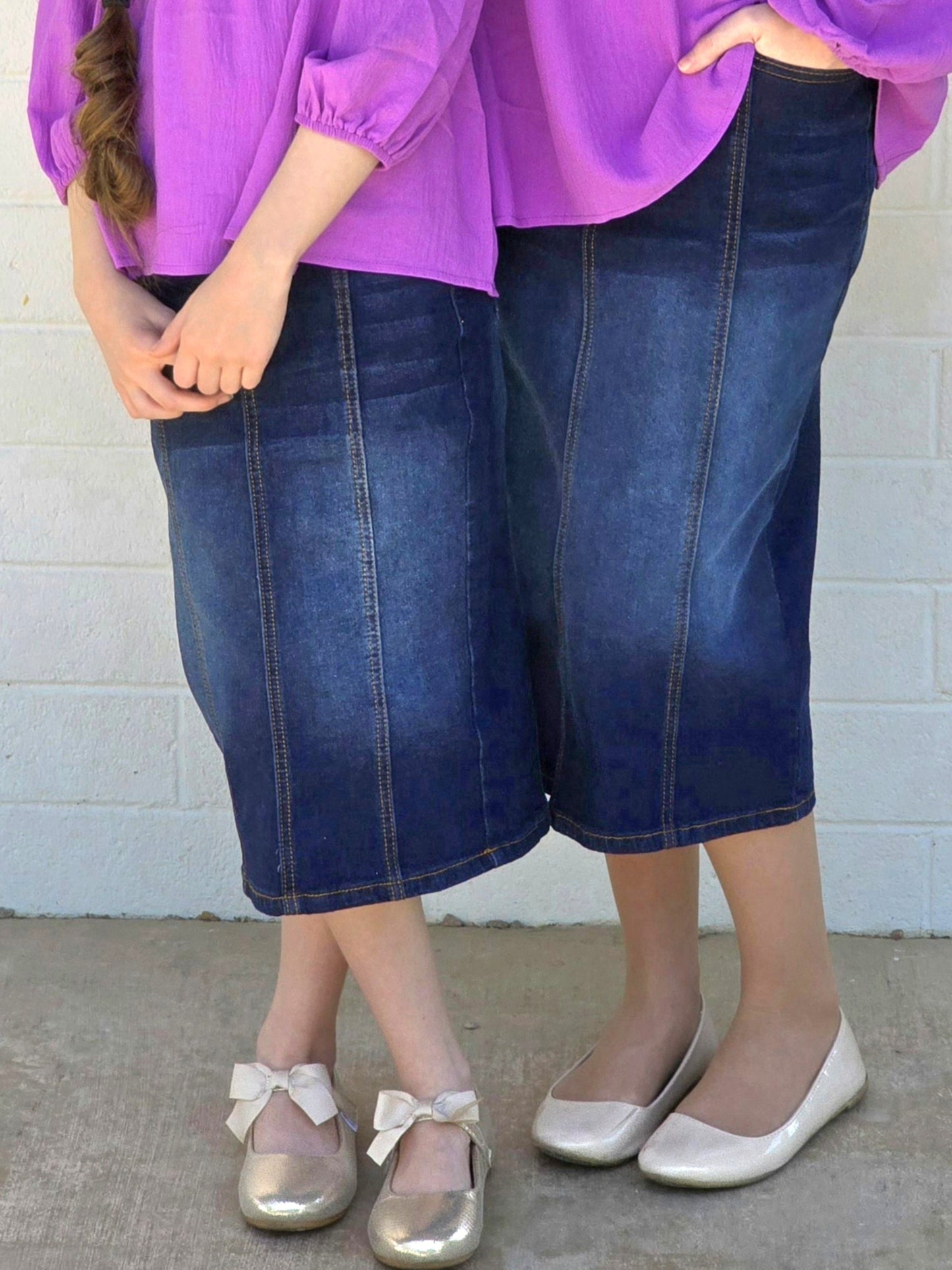 Classic Denim Skirt