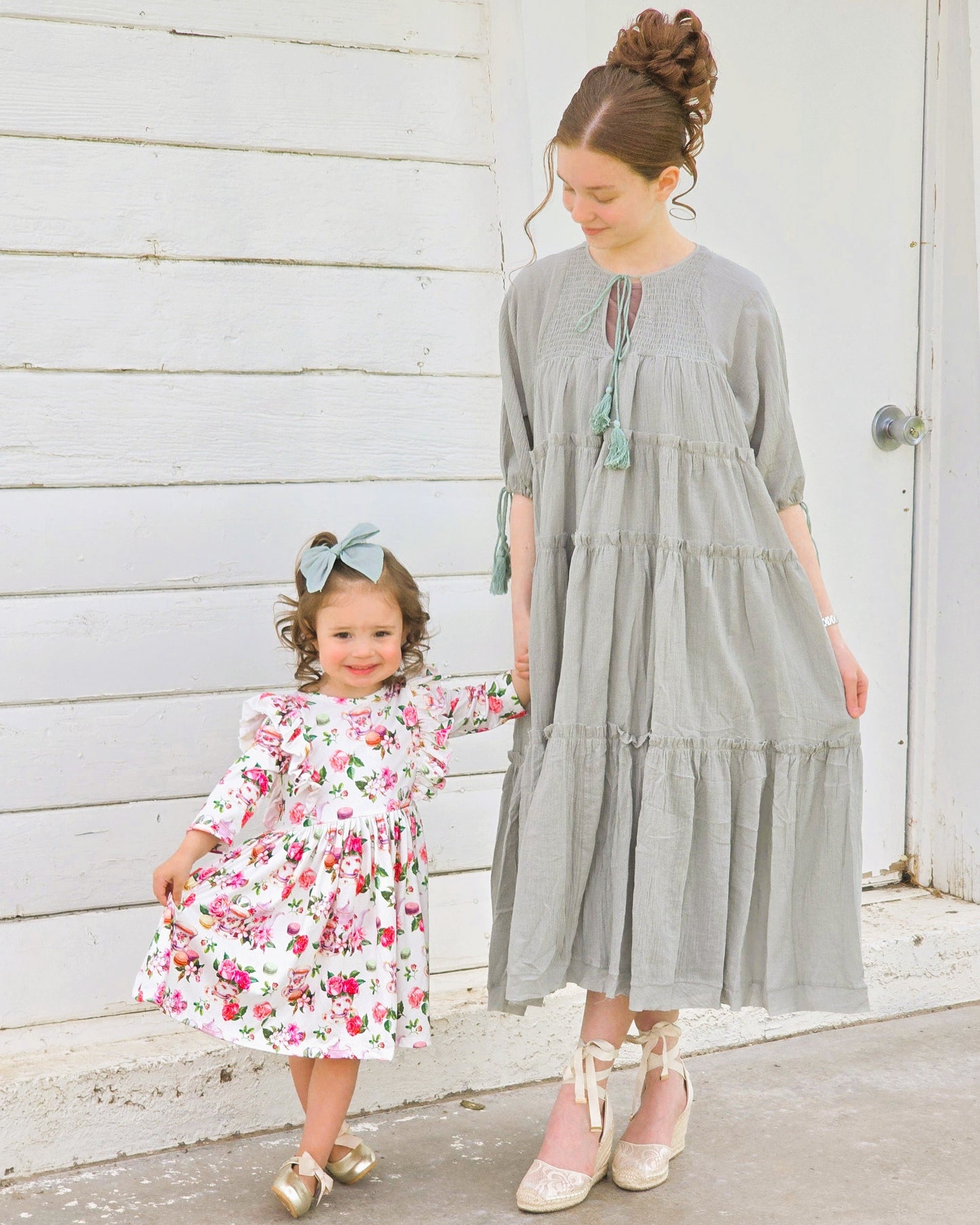 Graceful Garden Midi Dress