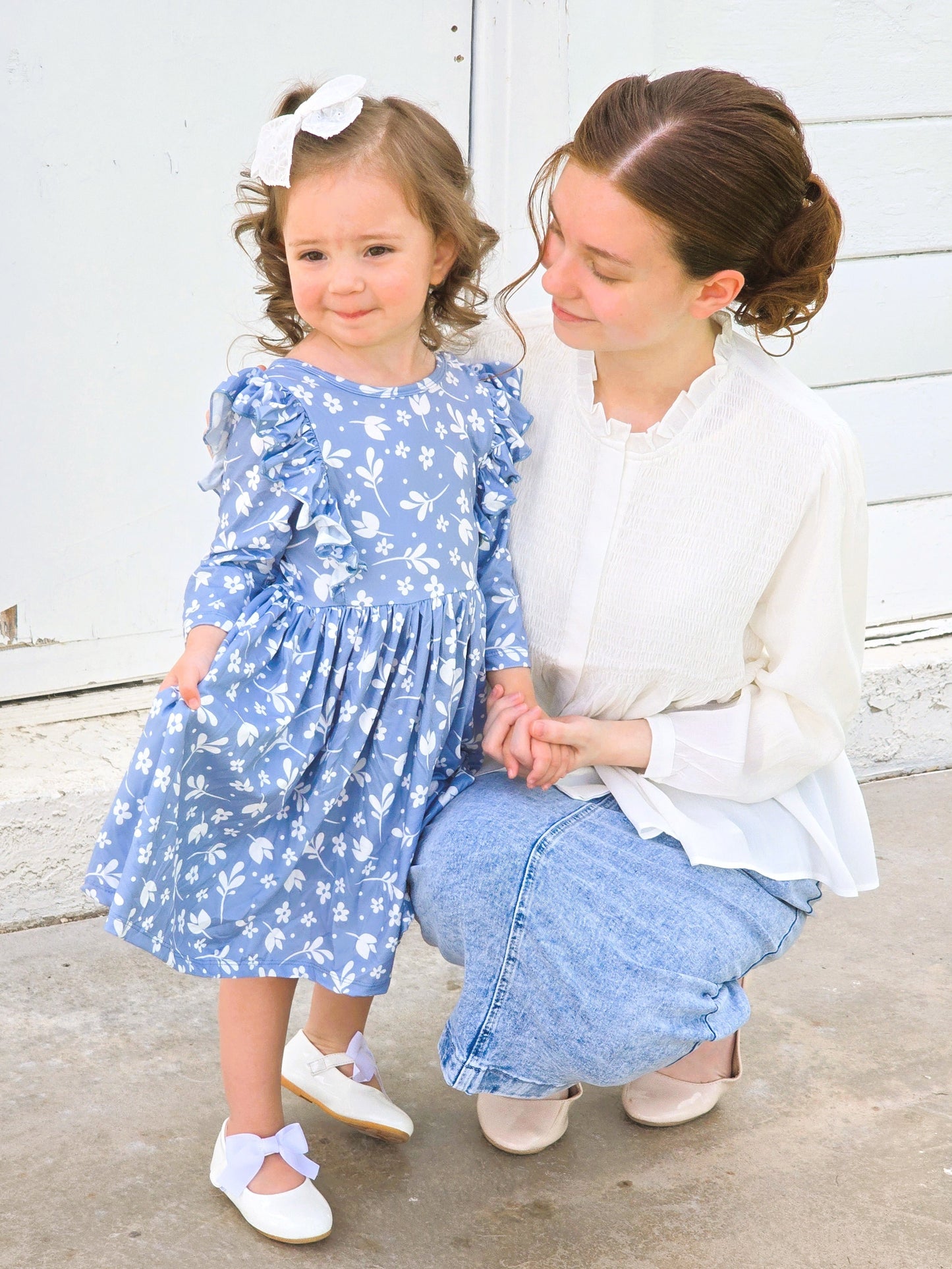 Bluebell Ruffle Twirl Dress