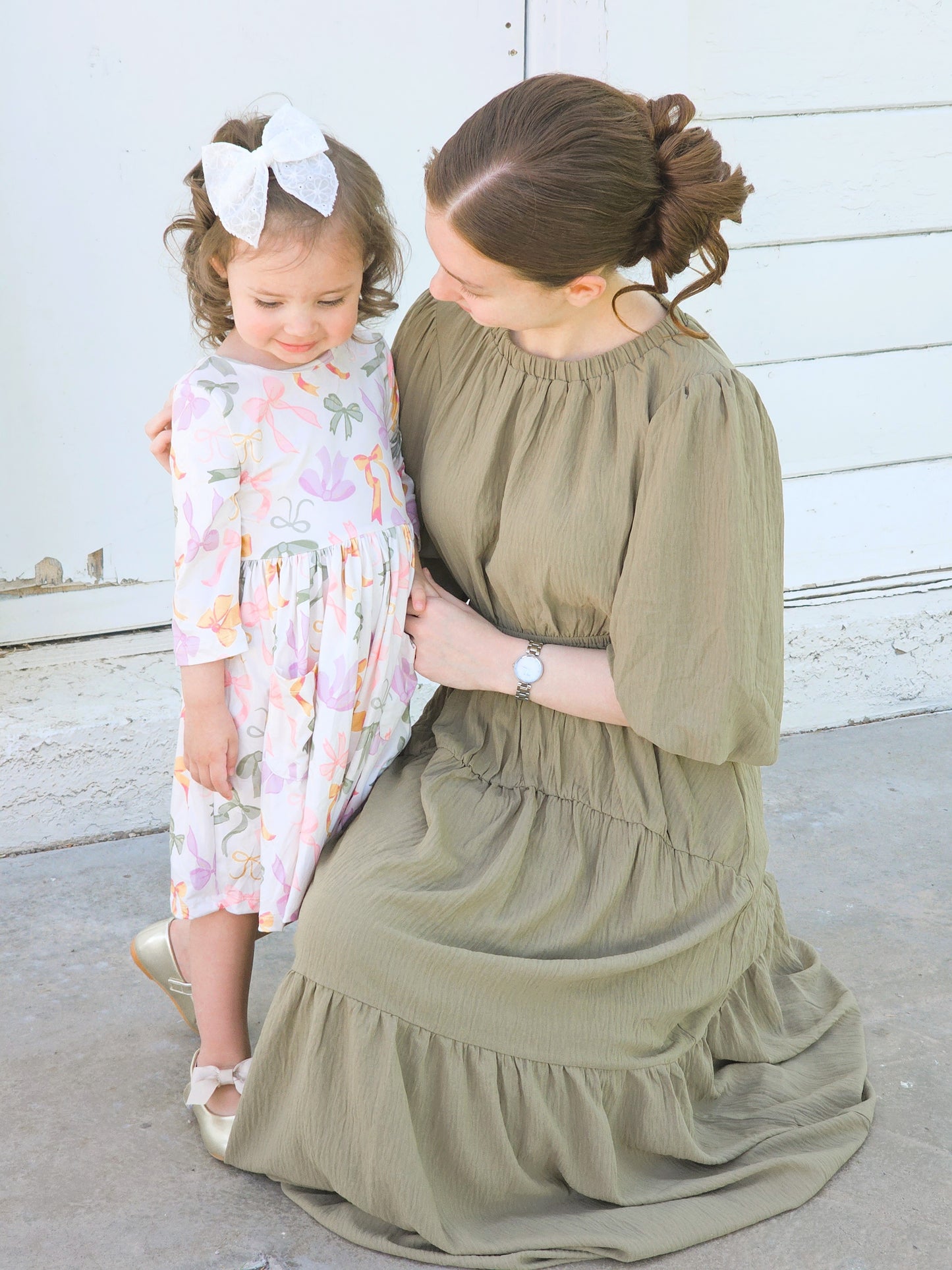 Ribbons and Bows Twirl Dress