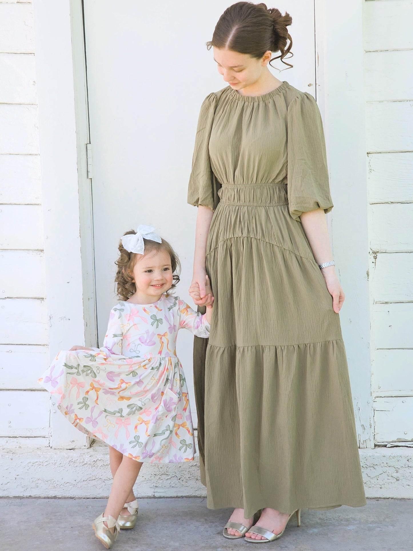 Ribbons and Bows Twirl Dress