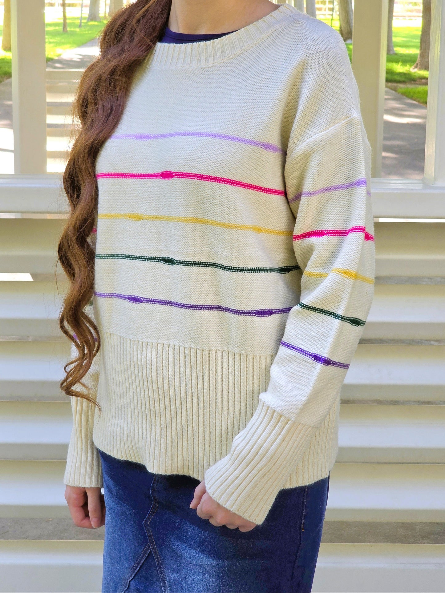 Neon Sugar Cookie Sweater