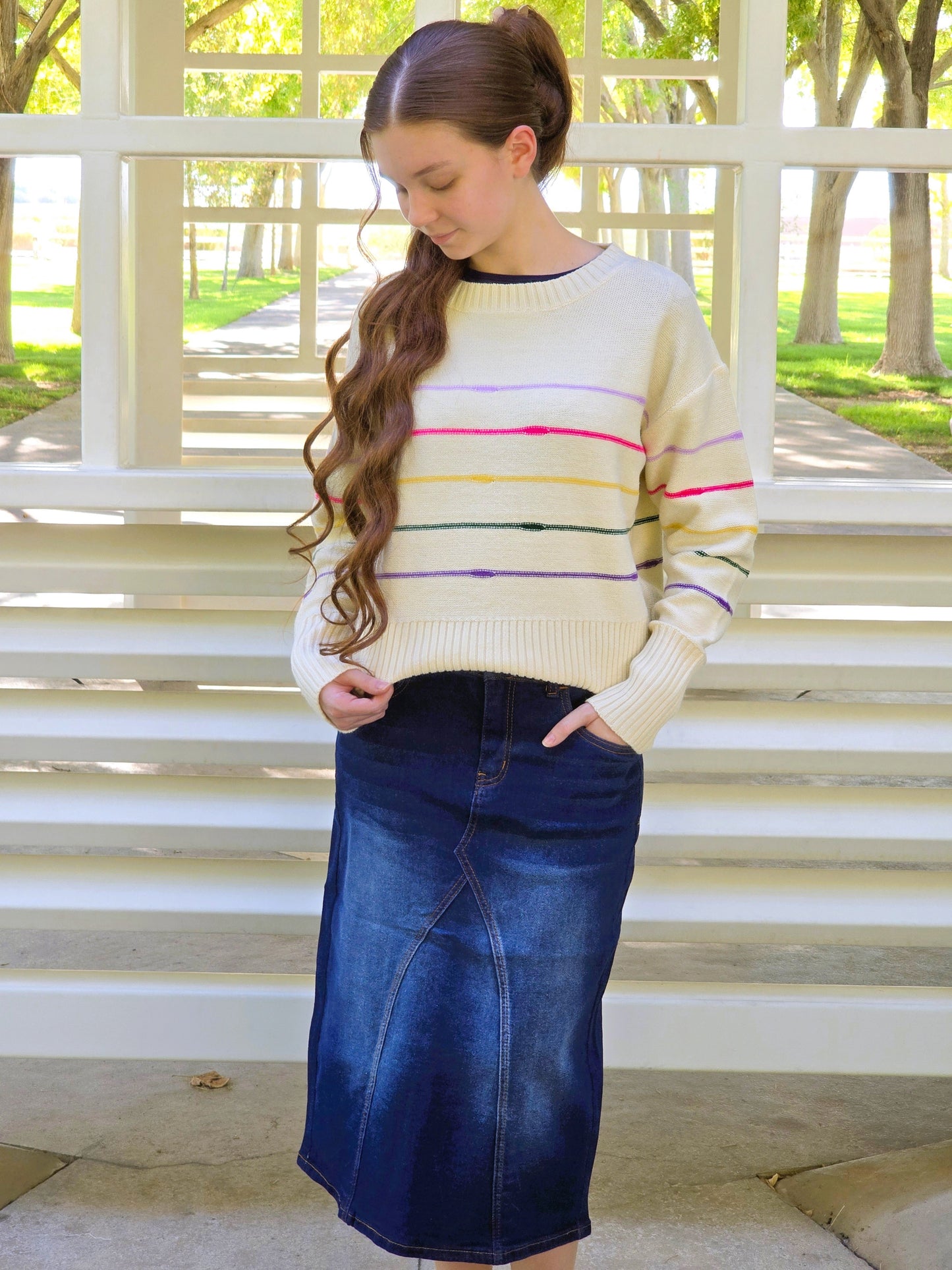 Neon Sugar Cookie Sweater
