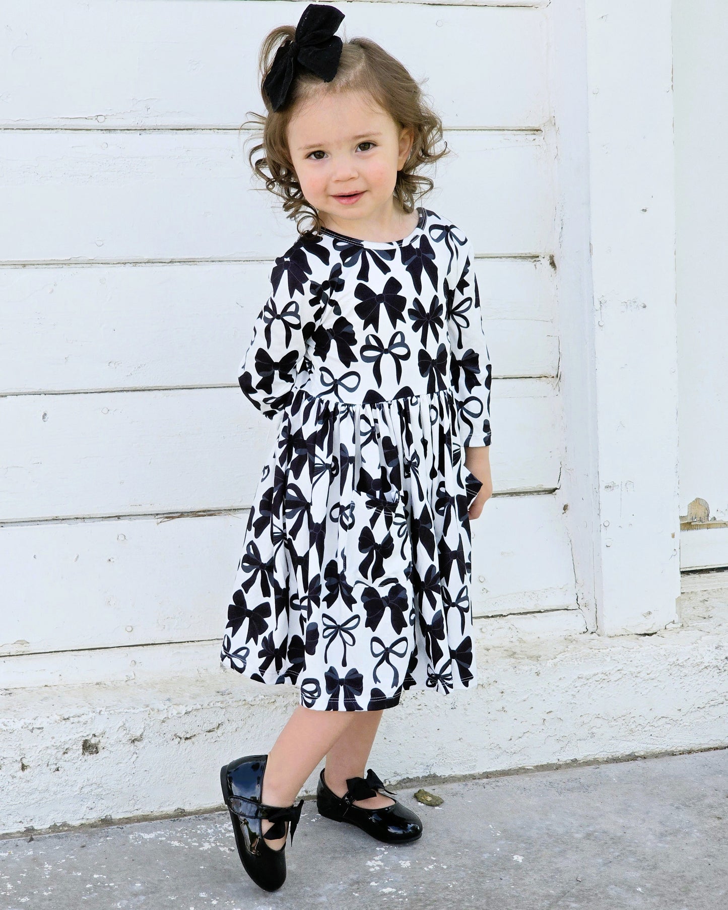 Perfectly Tied Twirl Dress