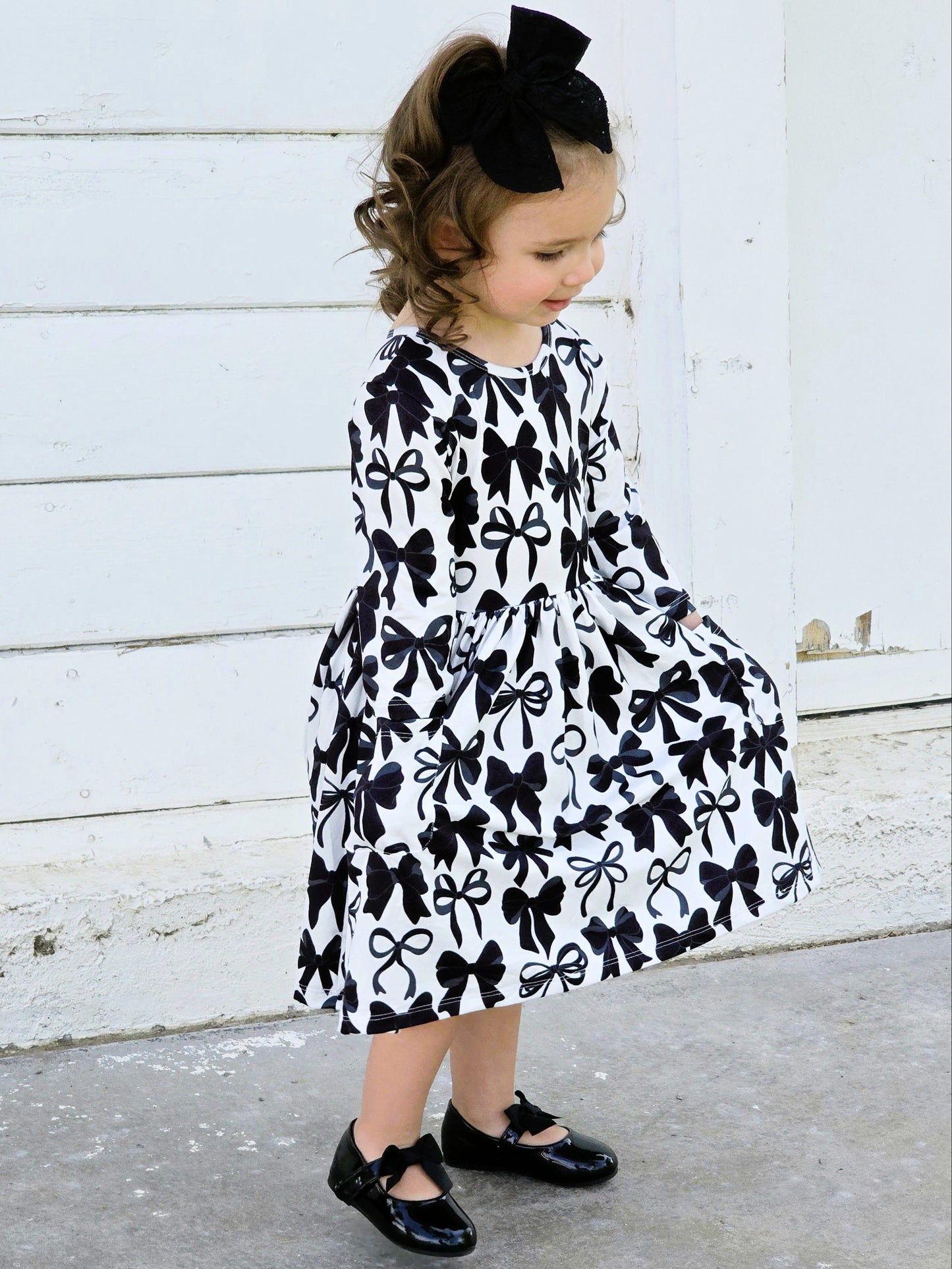 Perfectly Tied Twirl Dress