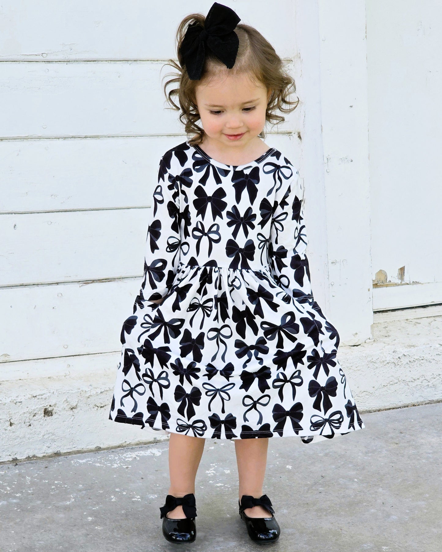 Perfectly Tied Twirl Dress