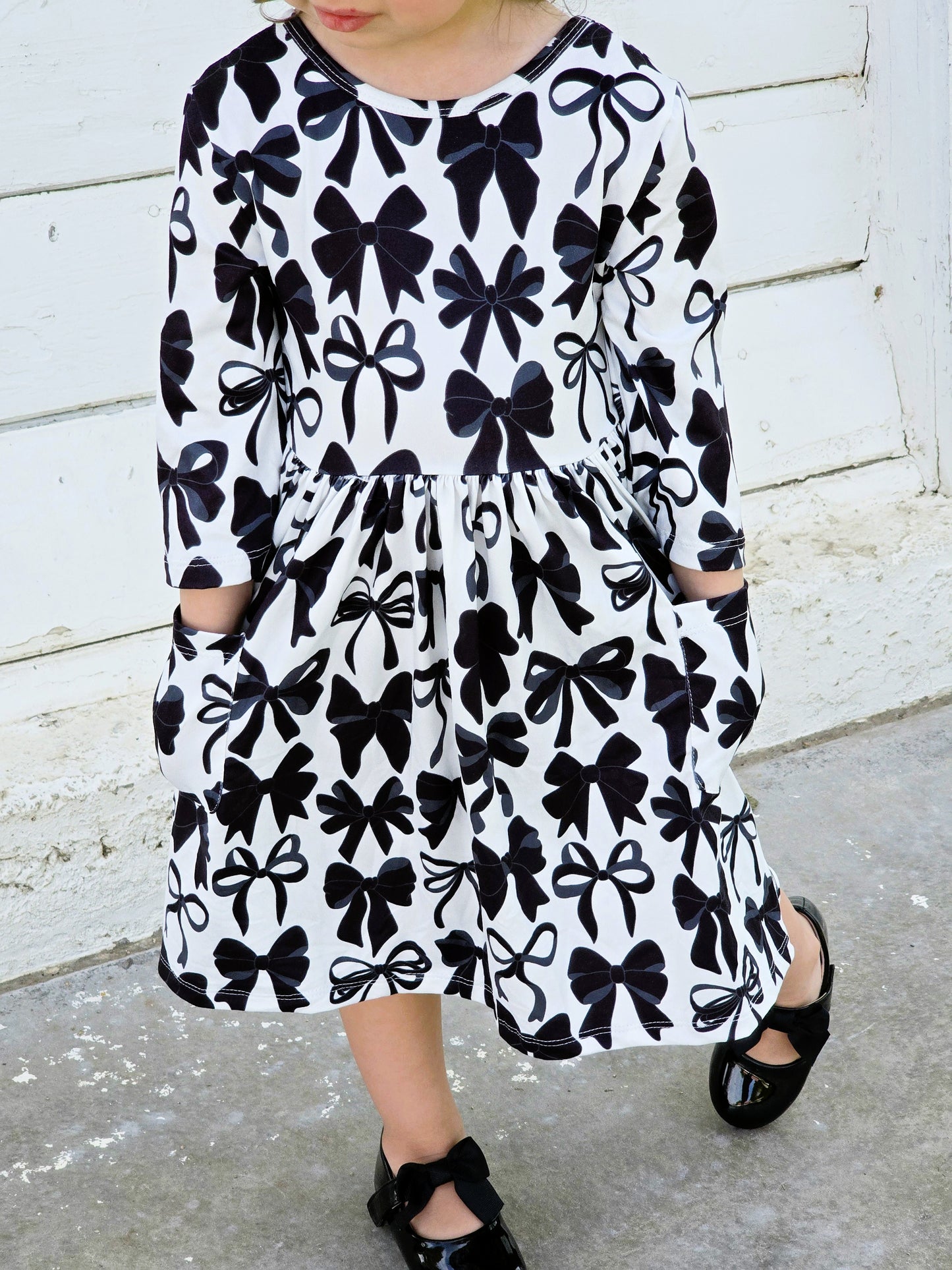 Perfectly Tied Twirl Dress