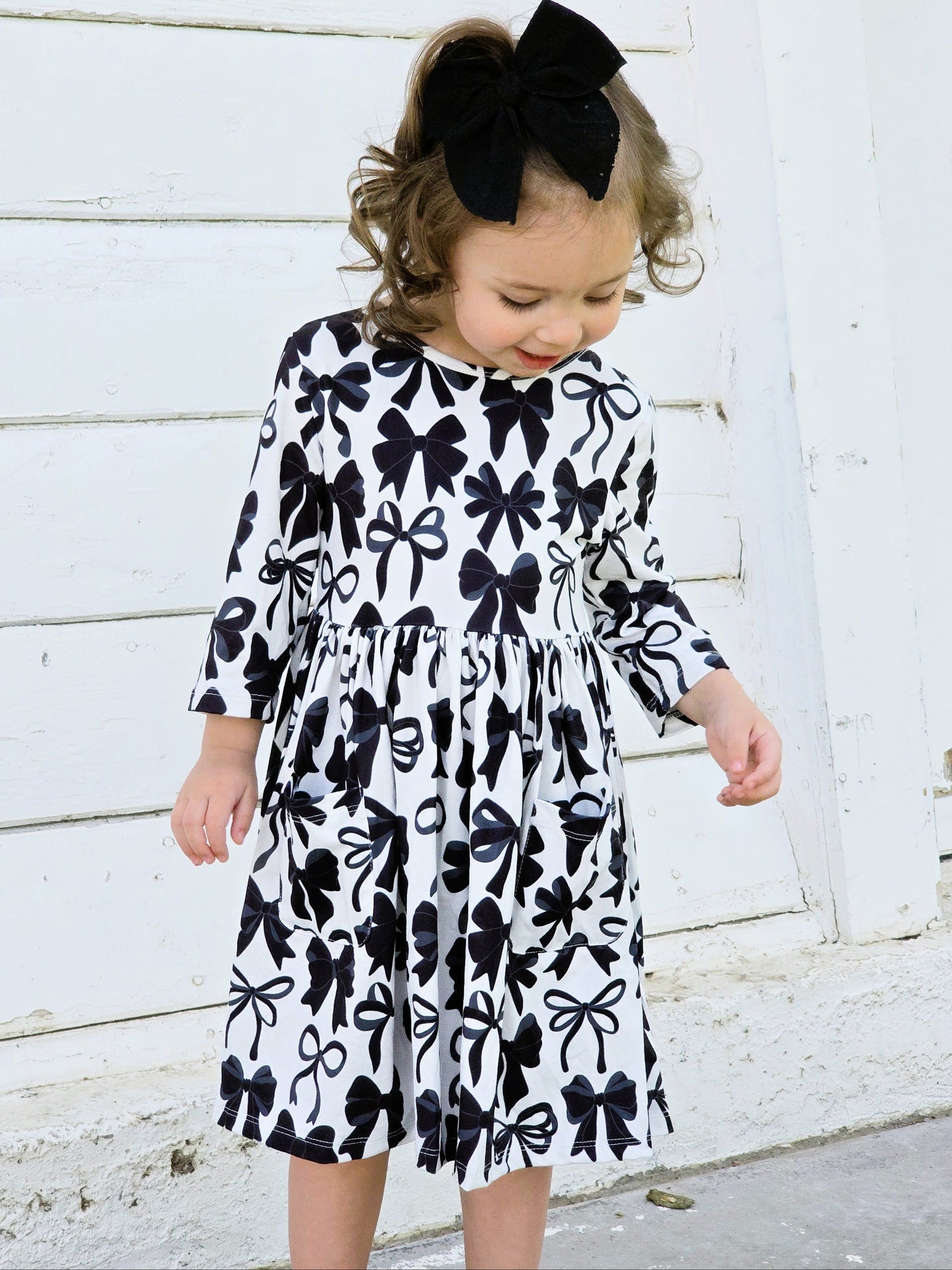 Perfectly Tied Twirl Dress
