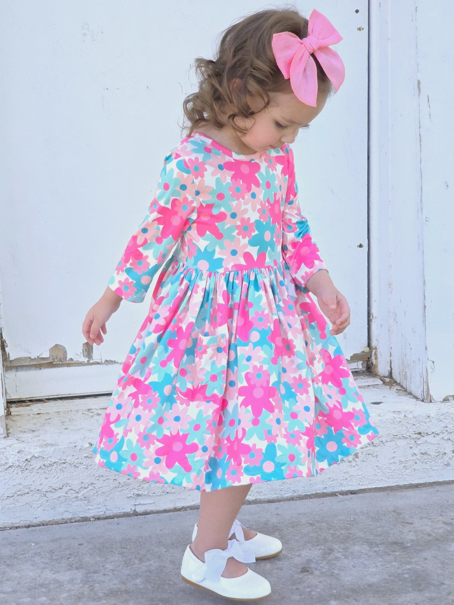 Petal Perfection Twirl Dress