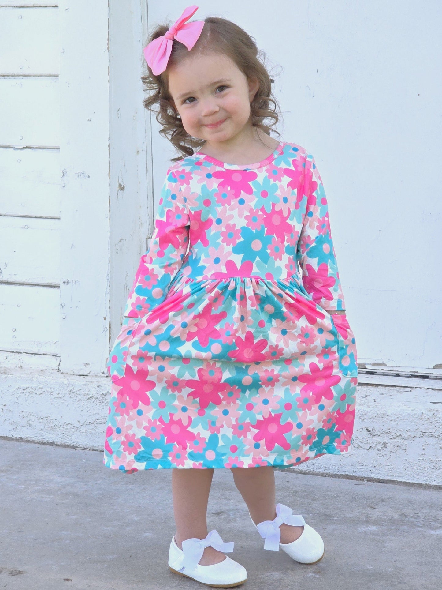 Petal Perfection Twirl Dress