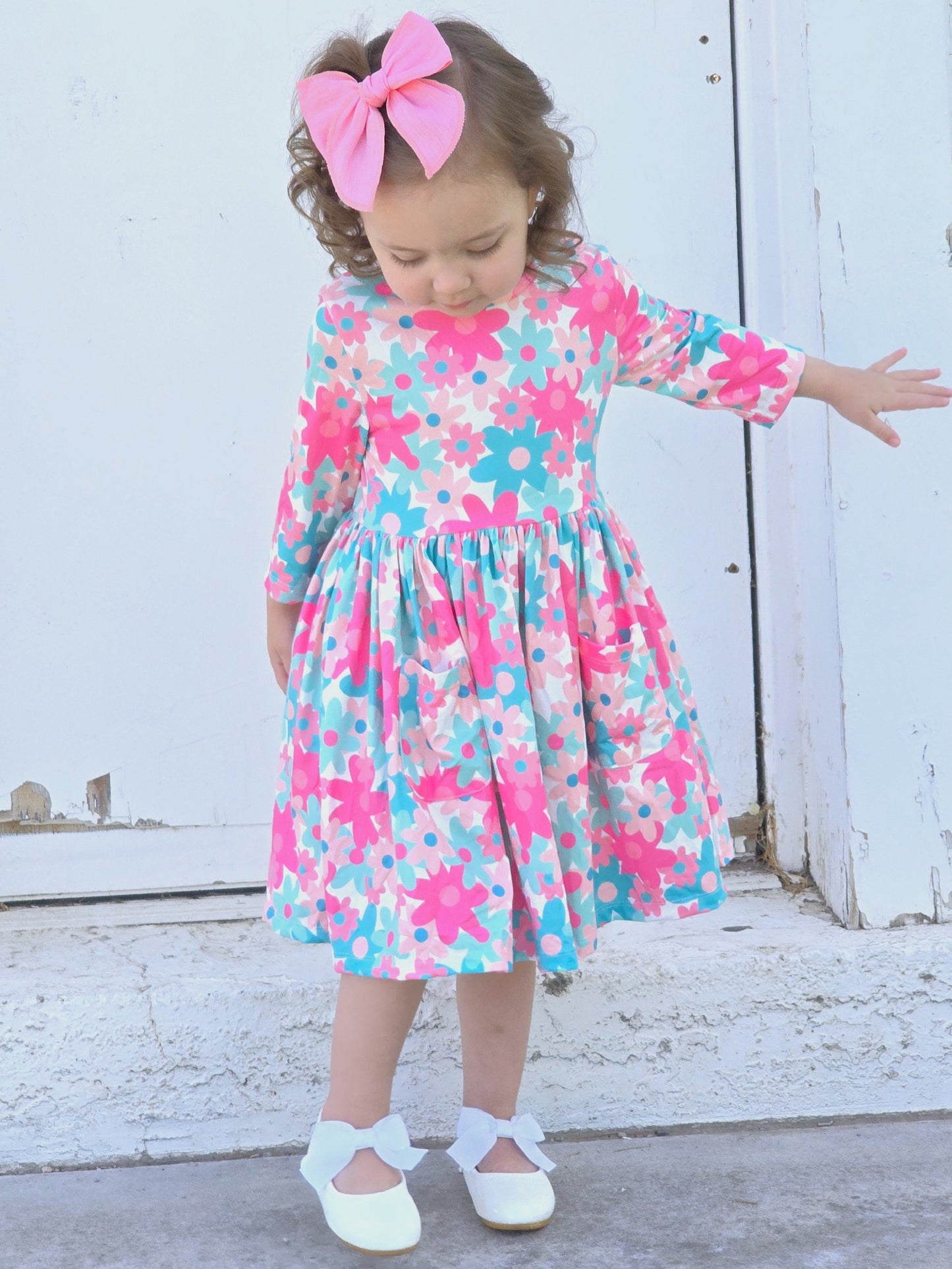 Petal Perfection Twirl Dress
