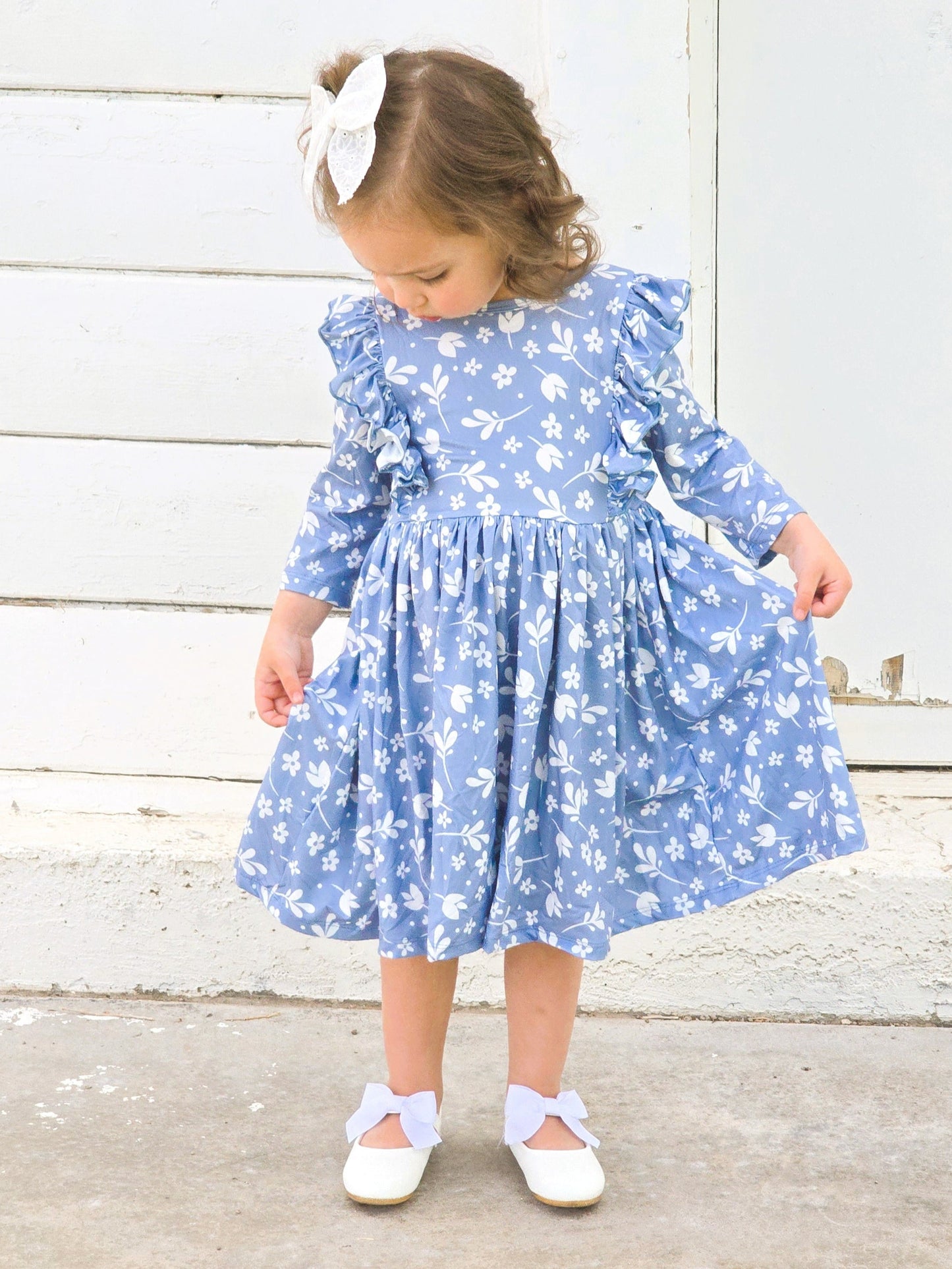 Bluebell Ruffle Twirl Dress