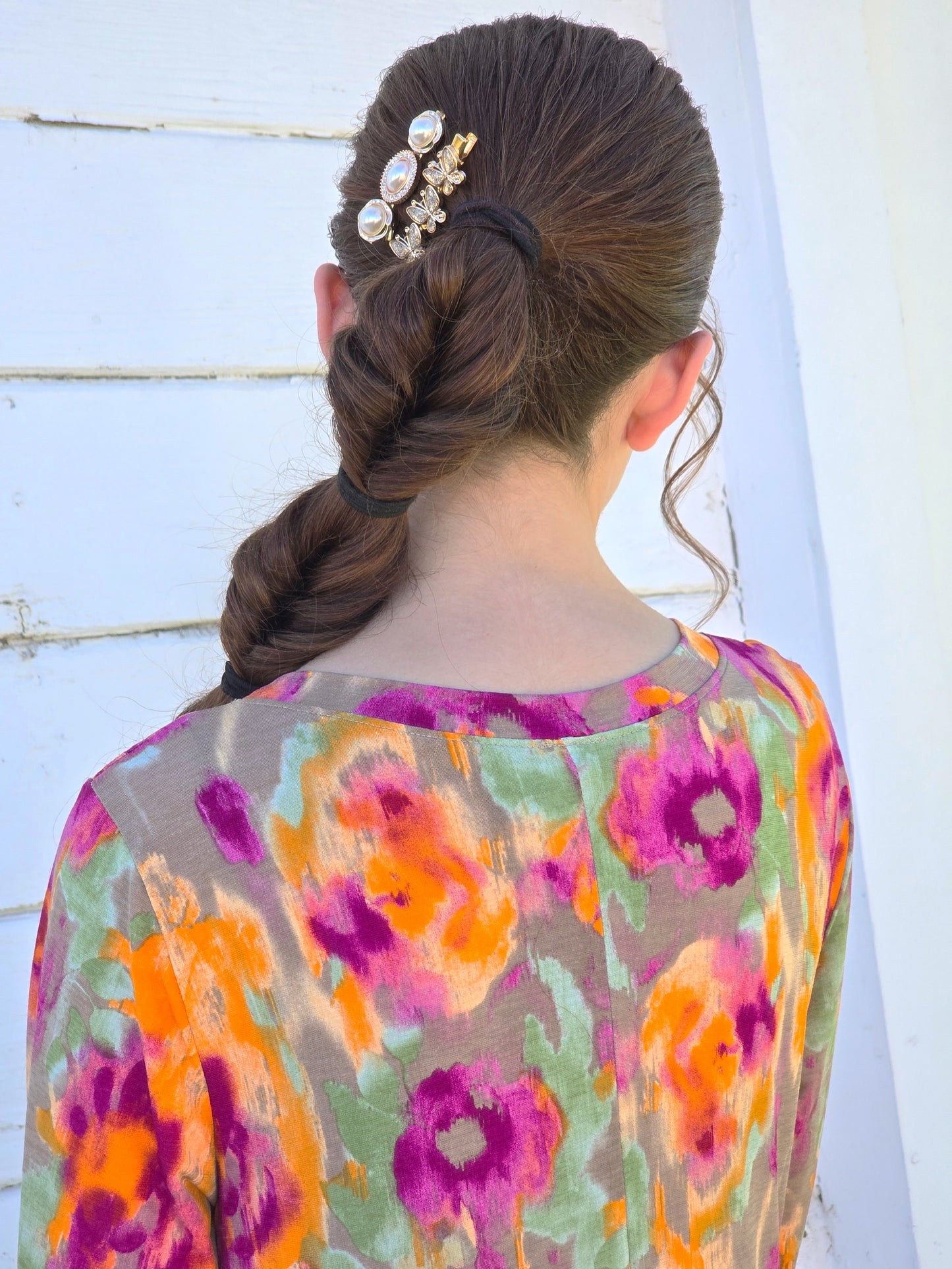 Watercolor Floral Dress