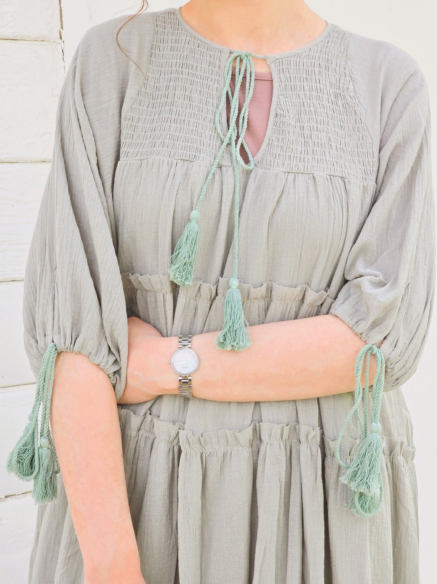 Graceful Garden Midi Dress