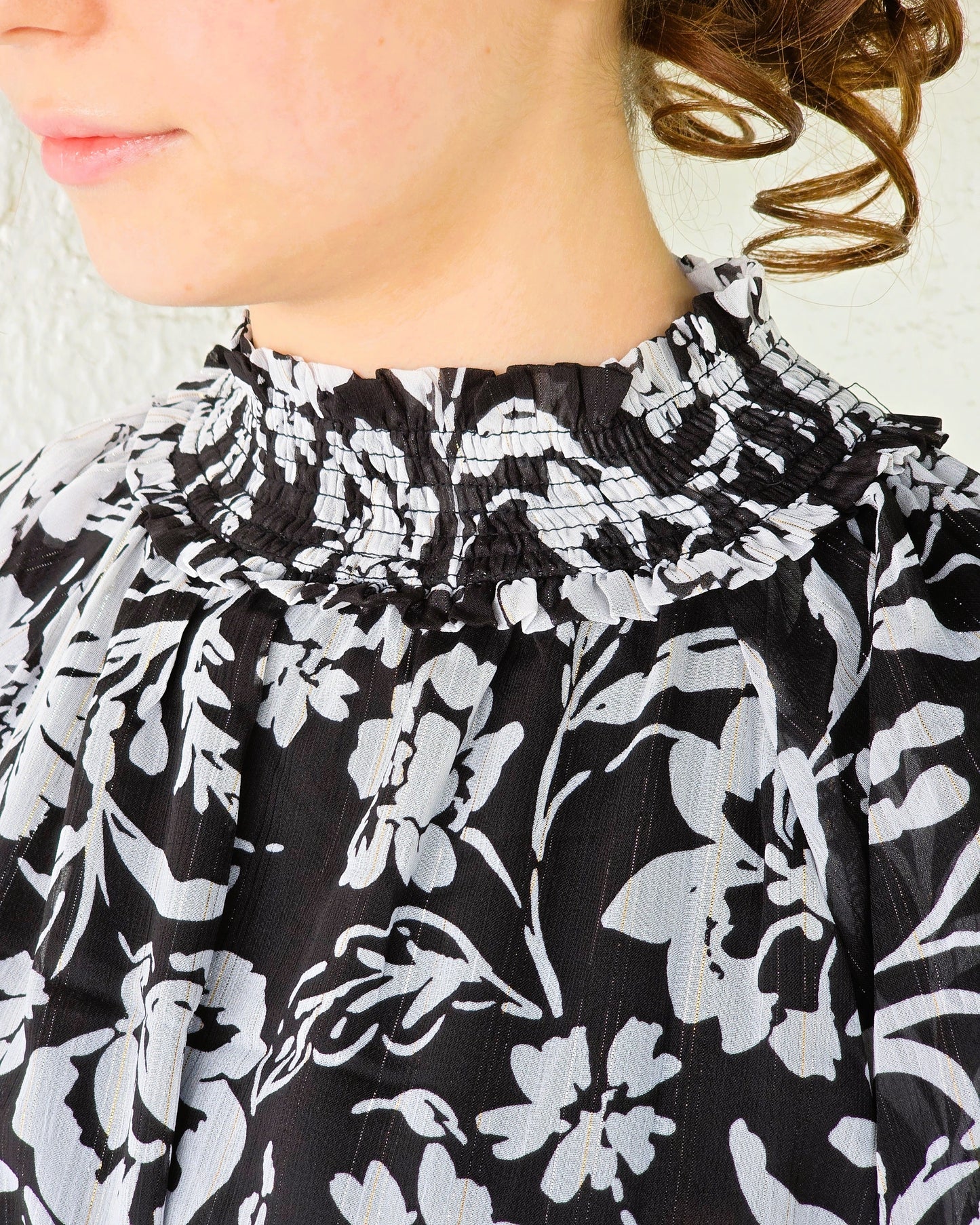 Classy Floral Midi Dress