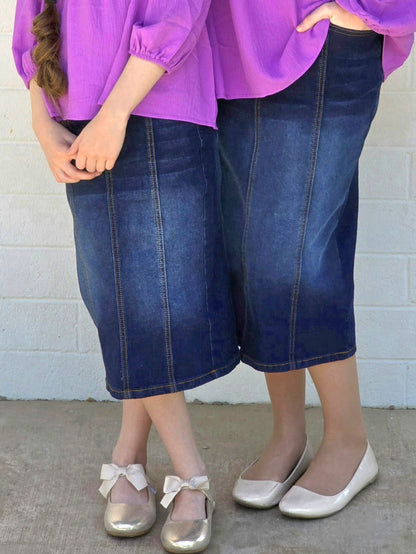 Classic Denim Skirt