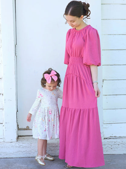 Elegant Tiered Maxi Dress