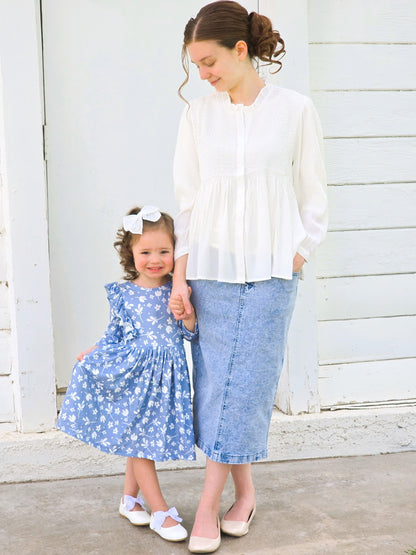 Bluebell Ruffle Twirl Dress