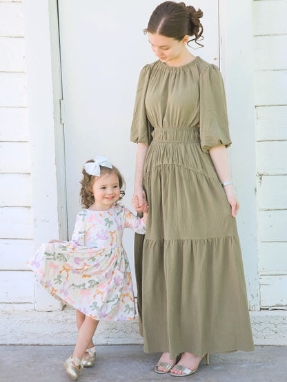 Ribbons and Bows Twirl Dress