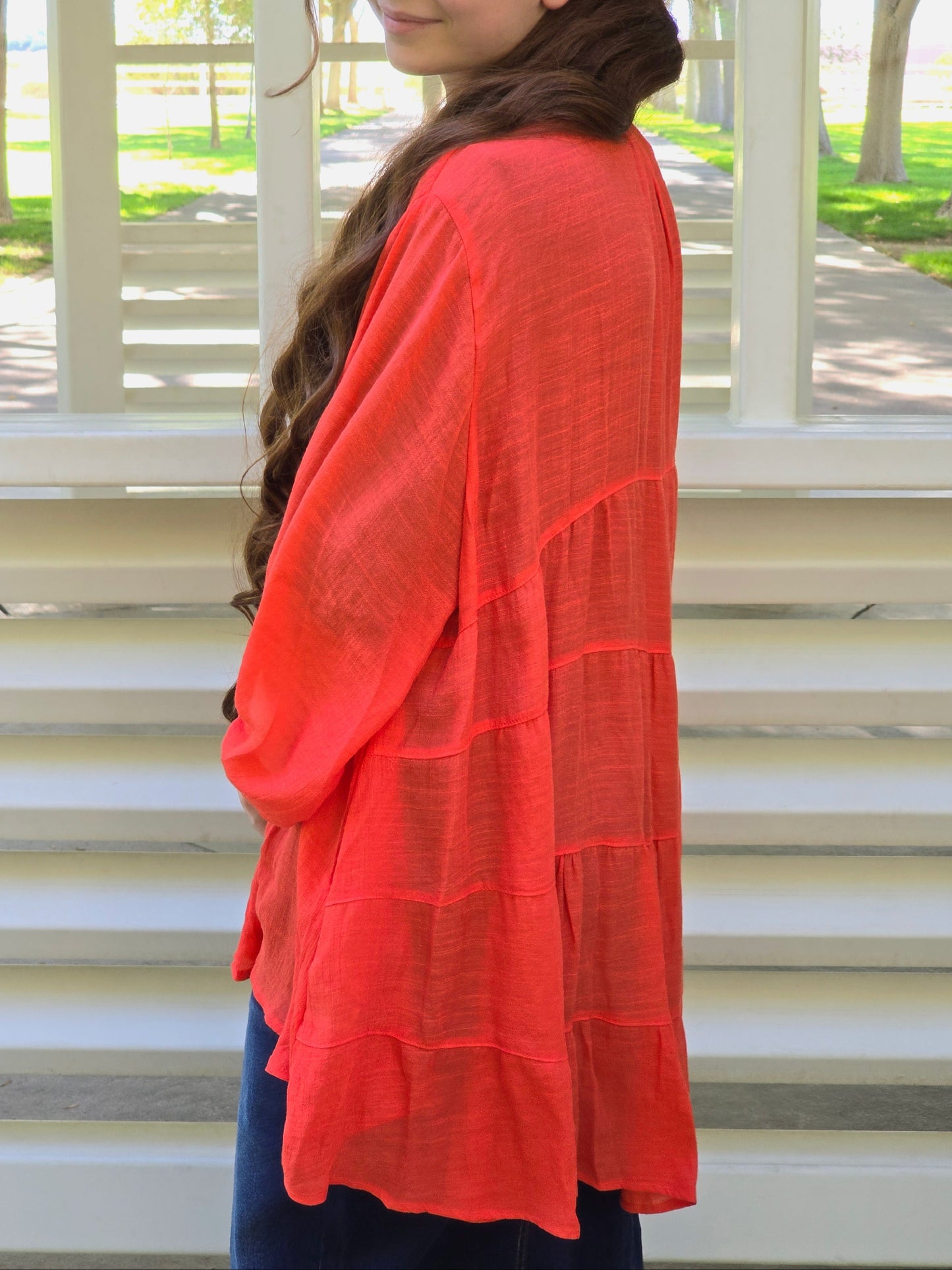 Autumn Glow Hi-Low Tunic