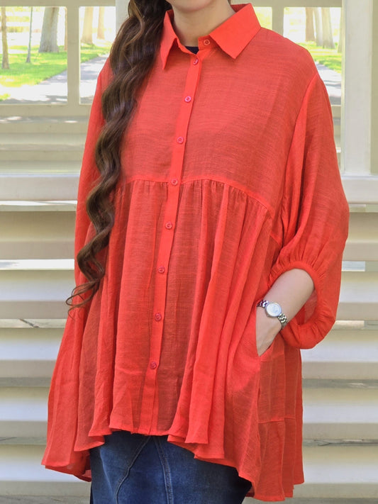 Autumn Glow Hi-Low Tunic