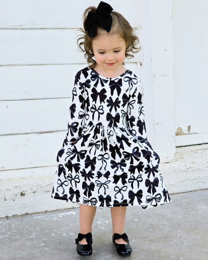 Perfectly Tied Twirl Dress
