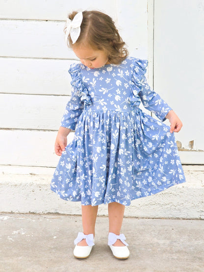 Bluebell Ruffle Twirl Dress