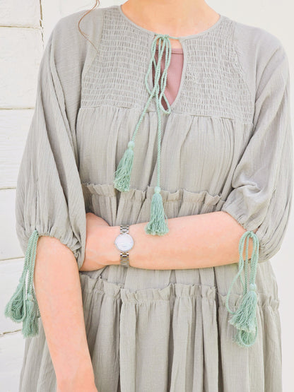 Graceful Garden Midi Dress