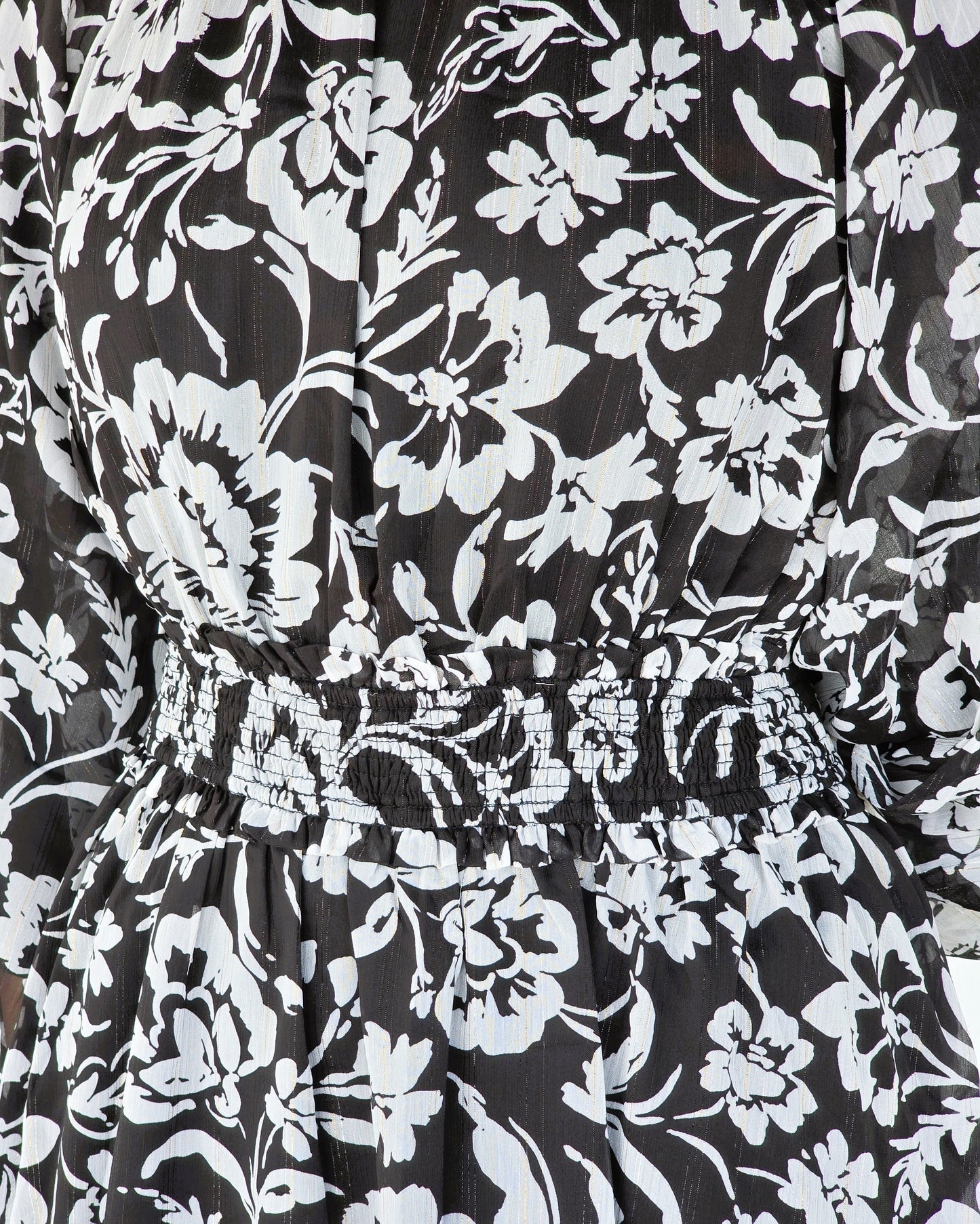 Classy Floral Midi Dress